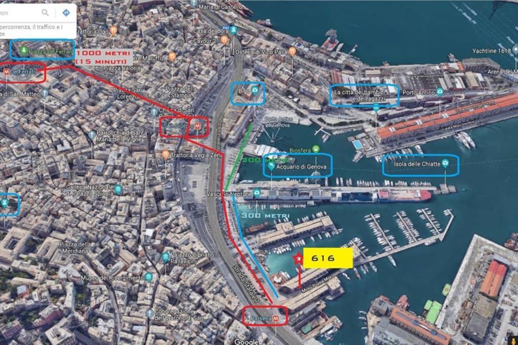 616 Genova - Loft Al Porto Antico Apartment Exterior photo